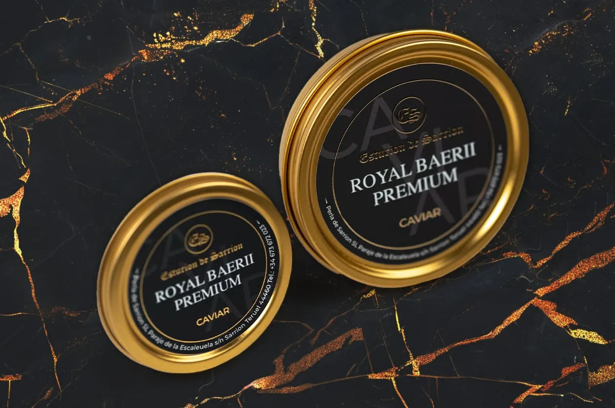 Negin Premium — Acipenser baerii · Grano 2,8 mm